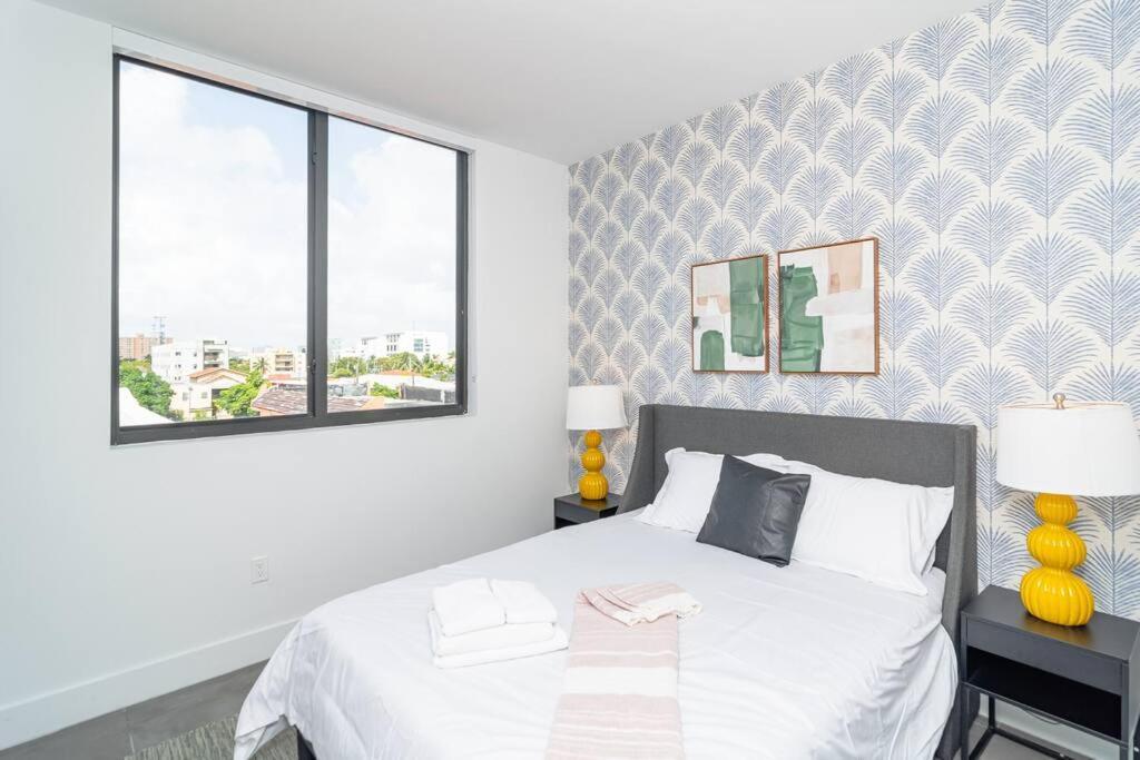 King Bed 2 Bedrooms Oasis Minutes To Brickell 6 Guests Apartment *